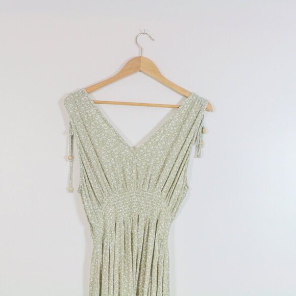 *DEX Green Floral Maxi Dress - Picture 7 of 7